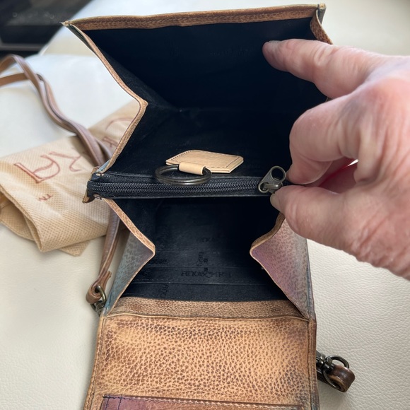 Anuschka Leather Crossbody or Clutch - Picture 7 of 7